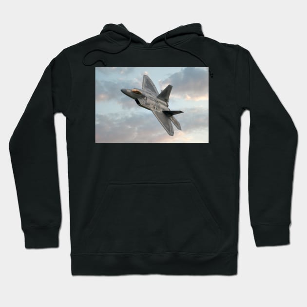 F-22 Raptor Hoodie by SteveHClark